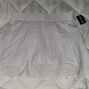 White Athletic Skirt
